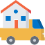Moving truck icon